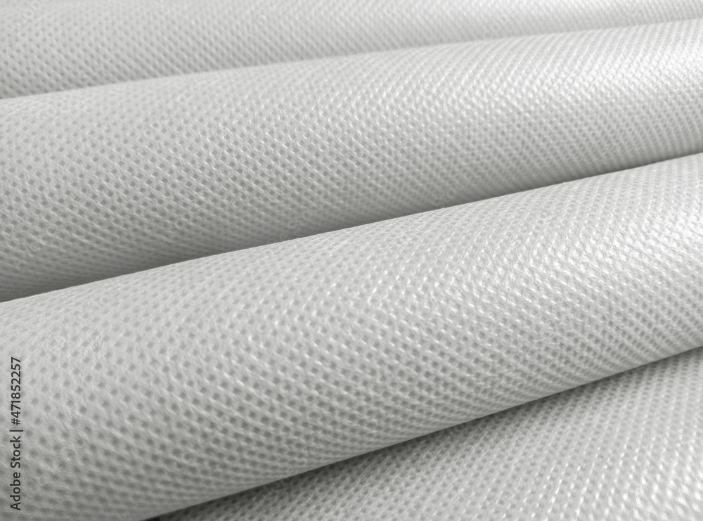 Woven polypropylene outlet material